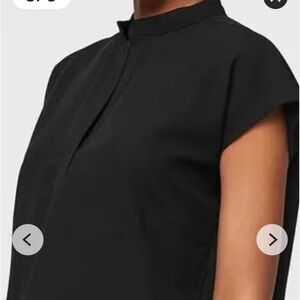 Figs-High Waisted Yola Skinny Scrub Pants/Rafaela Oversized Scrub Top